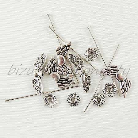 Sada na výrobu pěti medových skleněných andílků