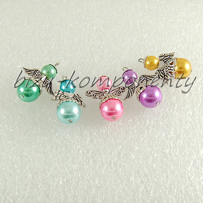 Sada na výrobu pěti hnědých andílků