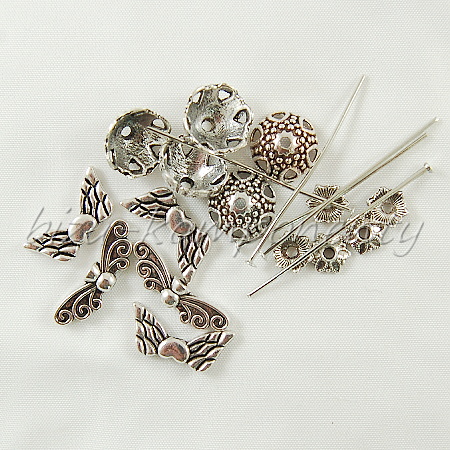 Sada na výrobu pěti jemně pastelových andílků