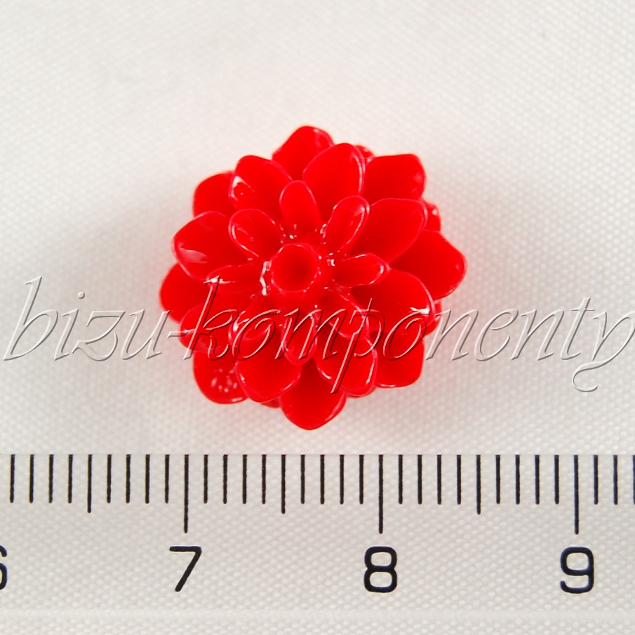 Světle modrozelený kabošon jiřinka