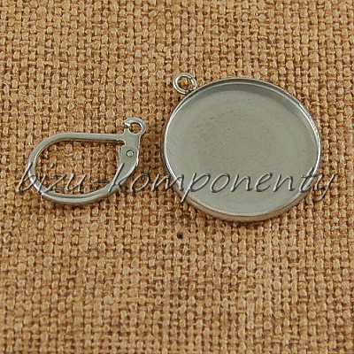 Skleněný kabošon kočka bojovnice 20mm