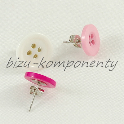 Skleněný kabošon modro-fialový, 14 mm