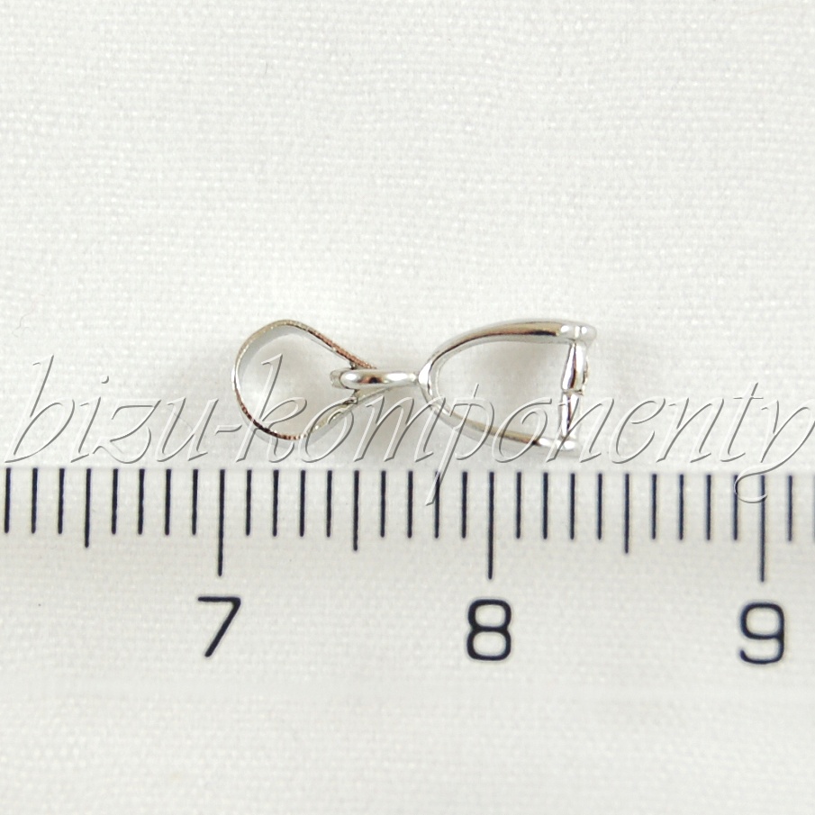 Malá šlupna platinové barvy 10ks