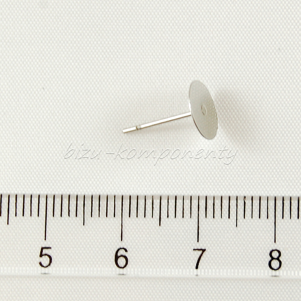 Puzety z chirurgické oceli pro šatony 8mm  4ks