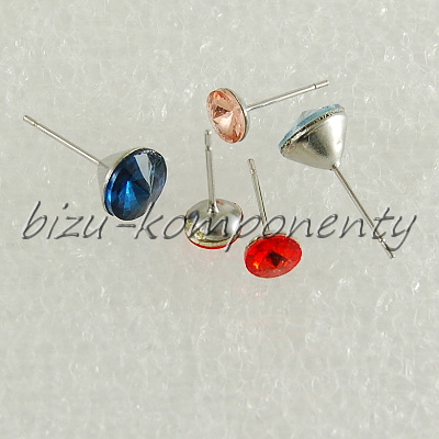 Puzety z chirurgické oceli pro šatony 6mm, 5ks