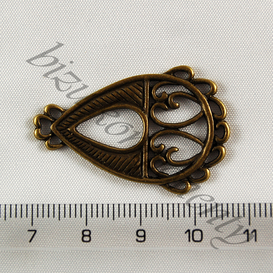 Ramínko kapka bronzové barvy