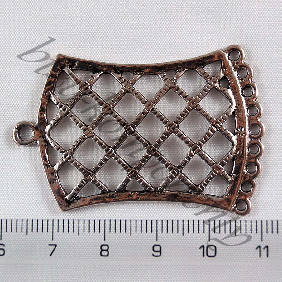 Obrovské ramínko stříbrné barvy 1ks