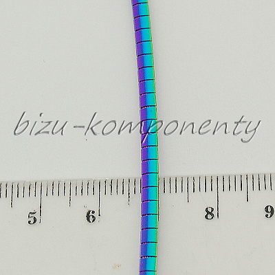 Náhrdelník 3 z chirurgické oceli 43cm, duhový