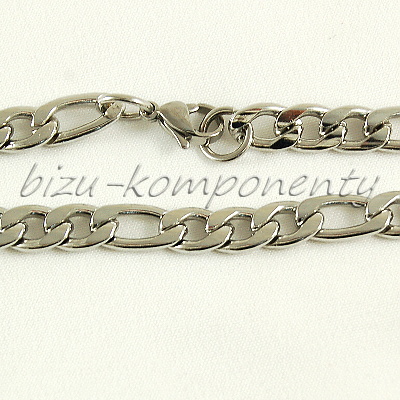 Silný řetěz z chirurgické oceli 55cm