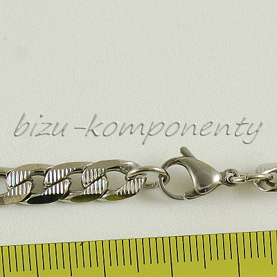 Silný článkový řetěz z chirurgické oceli 60cm