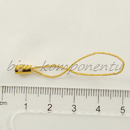  Poutko zlaté barvy- 10ks