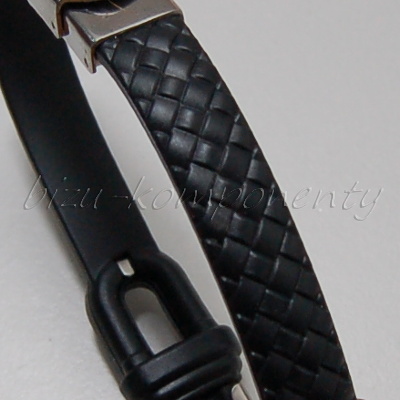 Čakrový náramek 20cm, láva