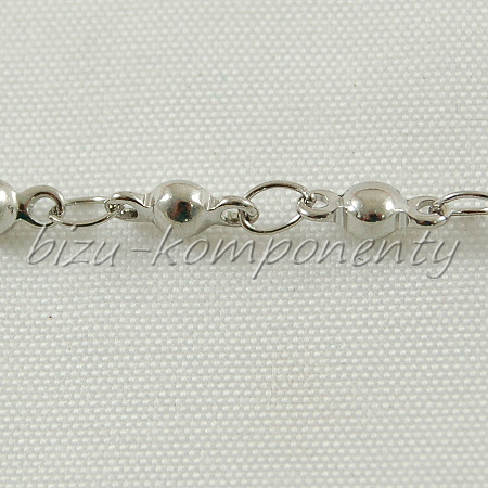 Kuličkový náramek 22cm, ocel