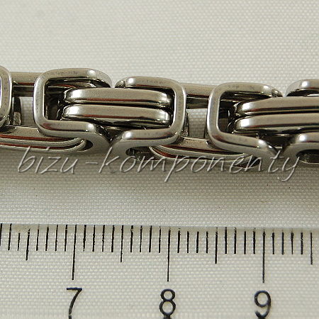 Masivní náramek 22cm, ocel