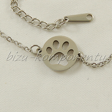 Silný plochý náramek, 20.5cm ocel