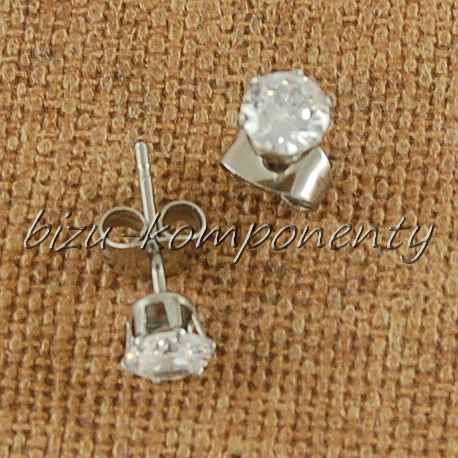 Náušnice lebka 12x8x6mm, ocel