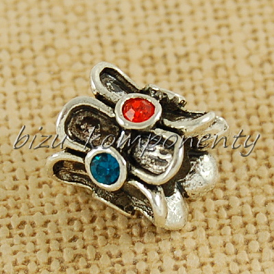 Kovový korálek bez šatonů k dotvoření