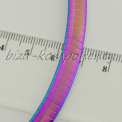 Náhrdelník 8 z chirurgické oceli 43cm, duhový