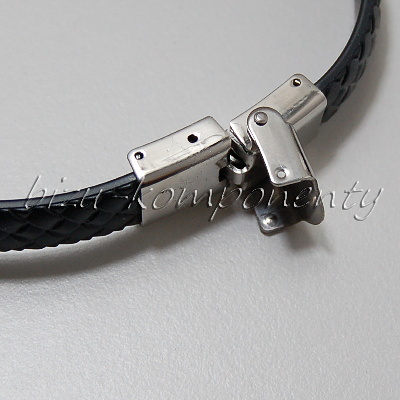 Čakrový náramek 20cm, láva