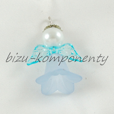 Sada na výrobu pěti menších sv. modrých andílků