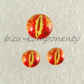 Kabošon čertovo oko, 8 mm