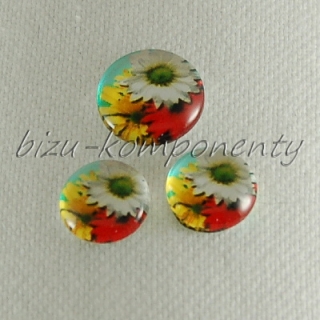 Kabošon květiny, 10mm