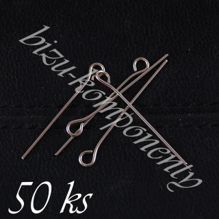 Ketlovací jehly z chirurgické oceli - 20mm - 50ks