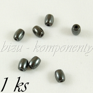 Nemagnetický hematit soudek 8mm