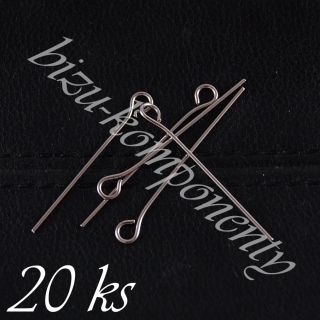Ketlovací jehly z chirurgické oceli - 65mm - 20ks
