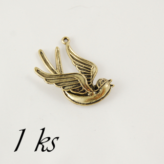 Ptáček, starozlatá barva