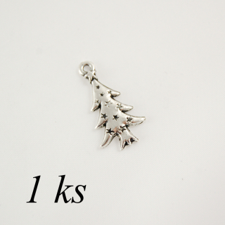 Vánoční stromek, stříbrná barva