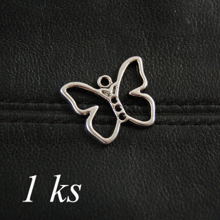Malý motýlek, stříbrná barva