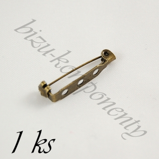 Brožový můstek 27mm, bronzová barva