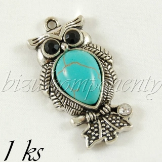 Sovička s tyrkenitovým bříškem