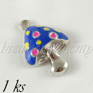 Muchomůrka tmavě modrá