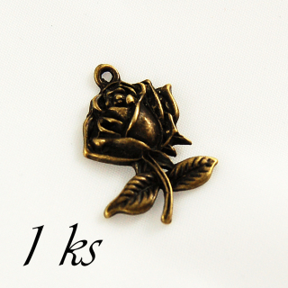 Růže, bronzová barva