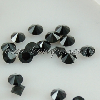  Černé  šatony 5mm 25ks