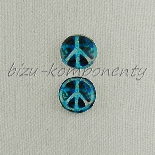 Kabošon peace, 12 mm