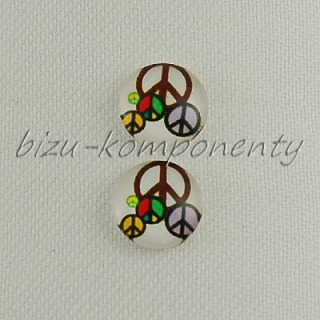 Kabošon peace, 12 mm