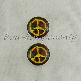 Kabošon peace, 12 mm