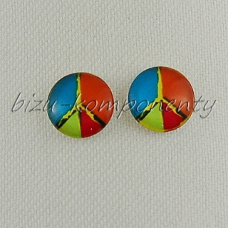 Kabošon peace, 12 mm