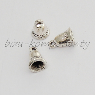 Malý zvonek stříbrná barva