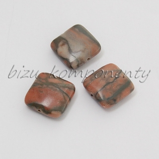 Jaspis zebra 16x16mm