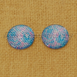 Kabošon modrofialové šupiny, 14 mm