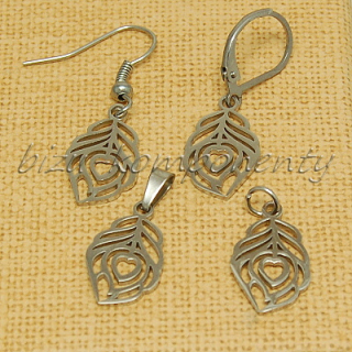 List se srdíčkem, 18x11mm, chirurgická ocel