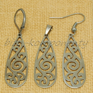Kapka, 34x12mm, chirurgická ocel