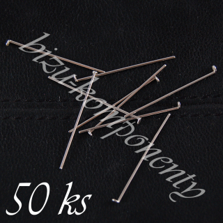 Ketlovací nýty z chirurgické oceli - 25mm - 50ks