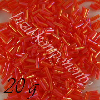 Oranžové trubičky 6mm 20g