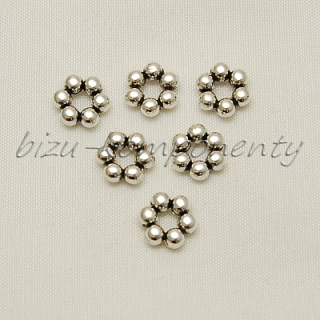  Mezidíl, stříbrná barva, 8x3mm 10ks