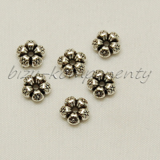  Mezidíl, stříbrná barva, 8x3mm 10ks